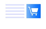 Abstract floating SEO ranking icon